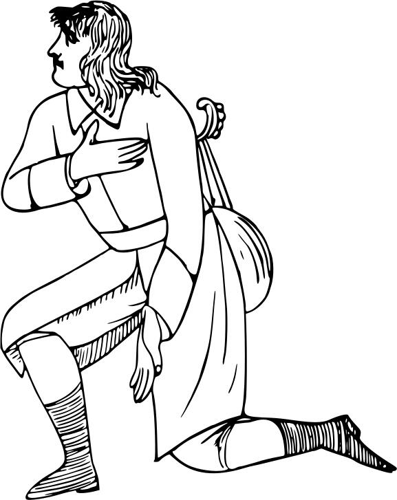 Romantic minstrel