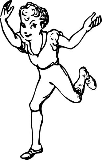 Funny dancer