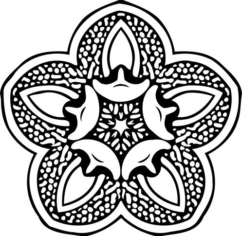 Abstract design ornament