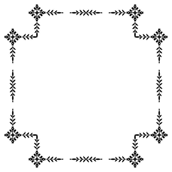 Old-style paper decoration