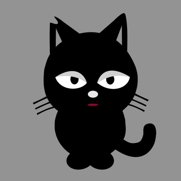 Black kitty