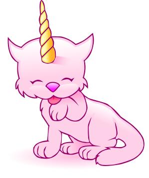 Pink cat