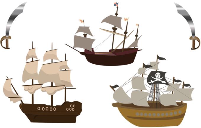 Pirate ships