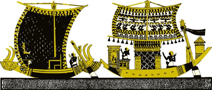 Egyptian boats