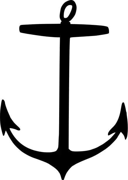 Black anchor