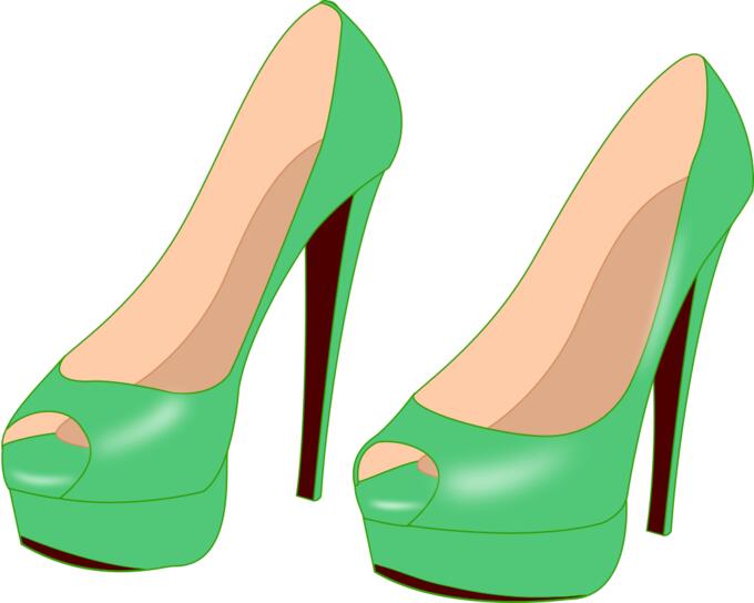 High heels