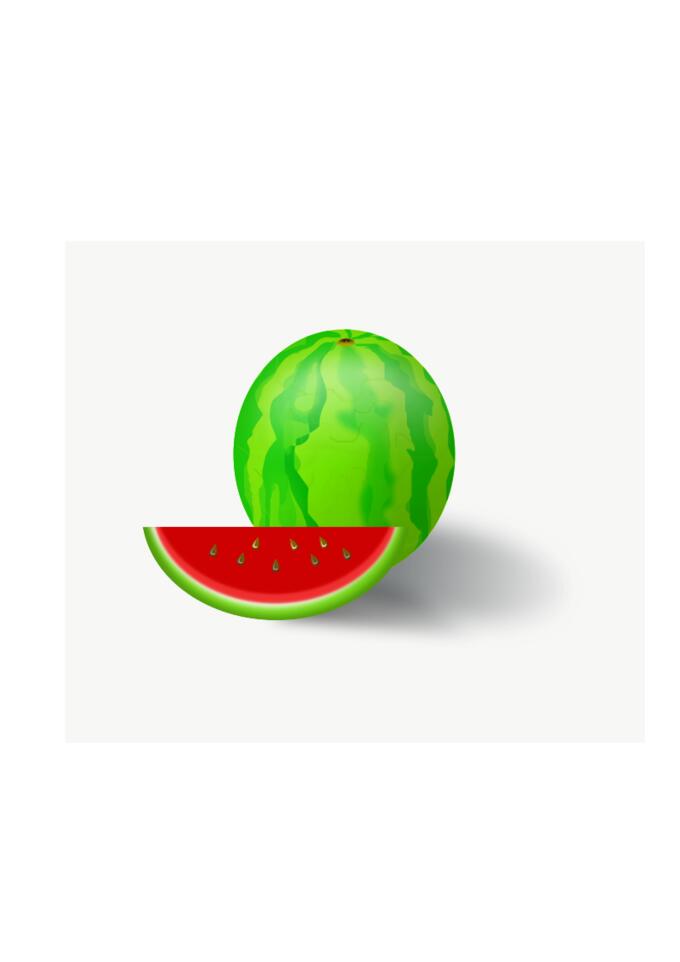 Watermelon fruit