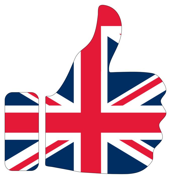 Thumbs up Britain