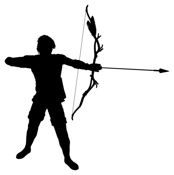 Male Archer Silhouette