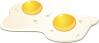 Fried eggs
