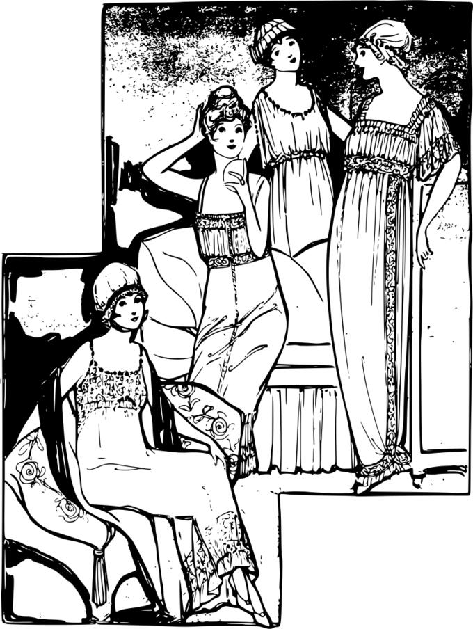 Women in laundry