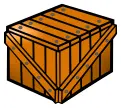 Wooden crate