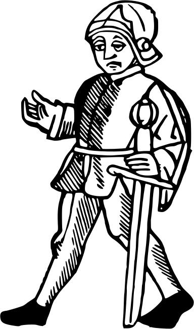 Medieval soldier