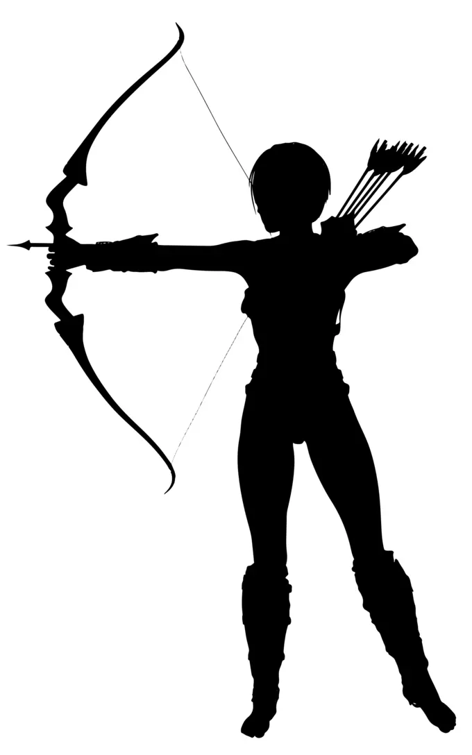 Female archer