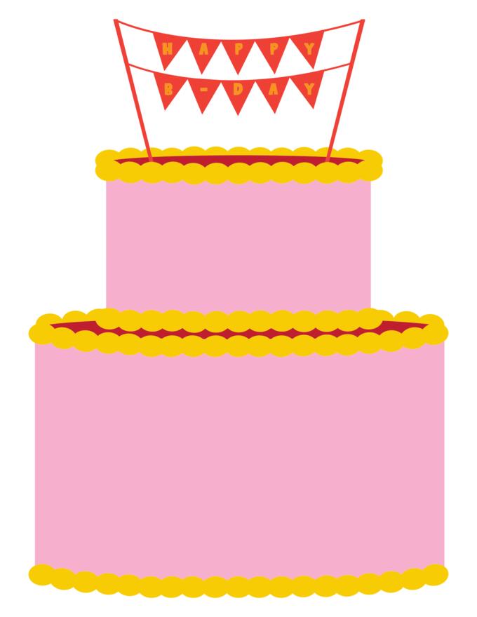 Pink cake