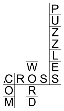 Crossword puzzle