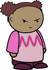 Angry girl