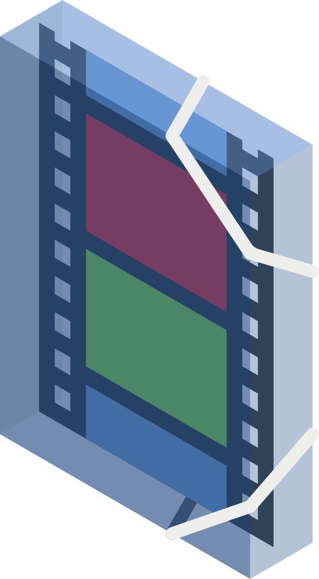 Transparent video folder