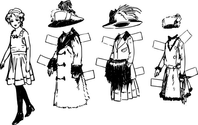 Paper doll