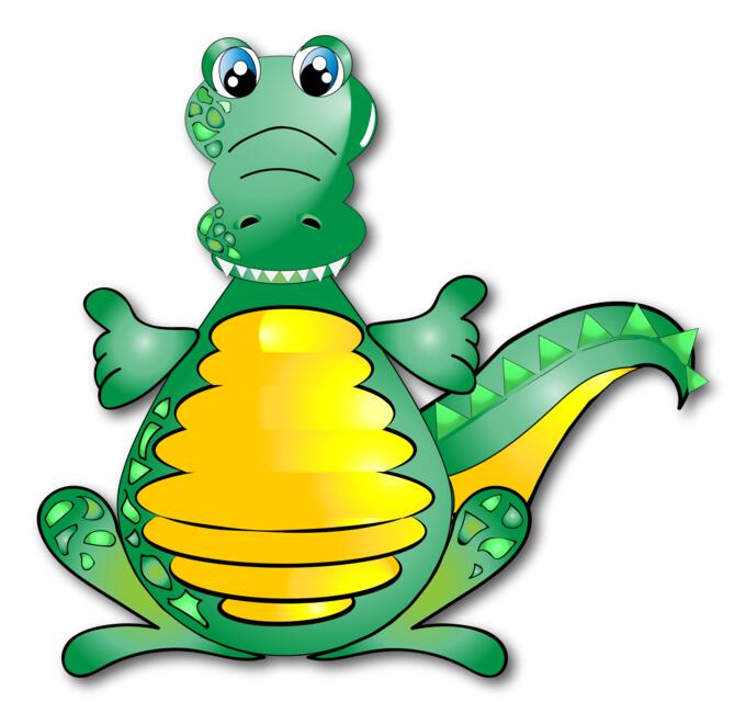 Crocodile asking for a hug