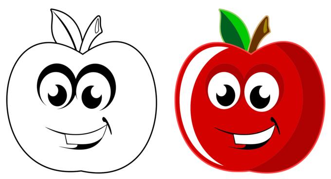 Two apples