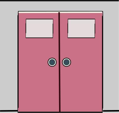 Pink door