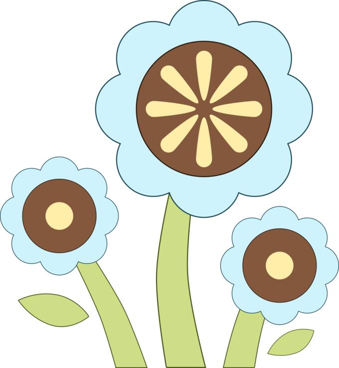 Blue flowers