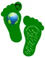 Green footprints