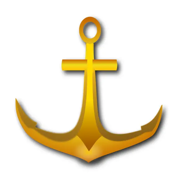 Golden anchor