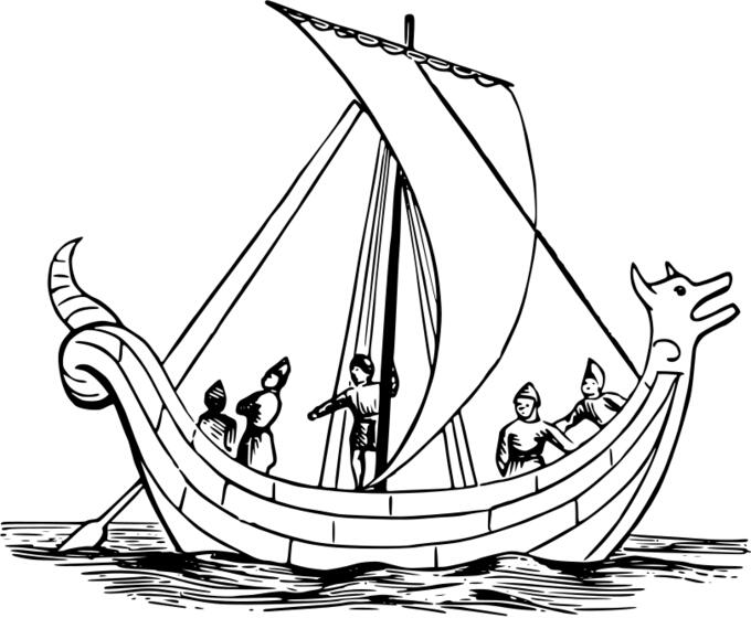 Saxon boat