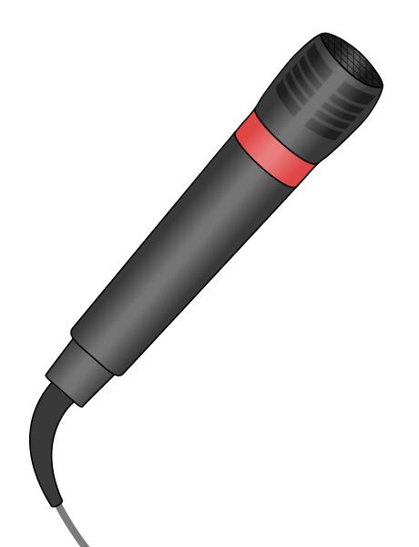 Illustration of microphone