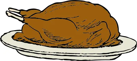 Vector graphics of turkey