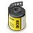 Magnetic photo film vector image