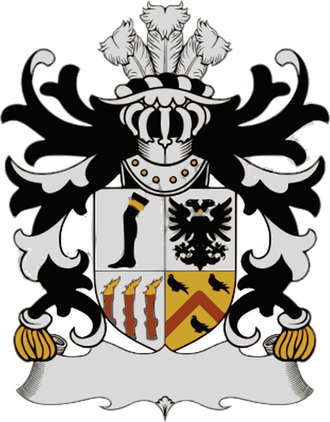 Gilman coat of arms vector image