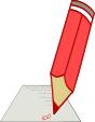 Graphite pencil vector illustration