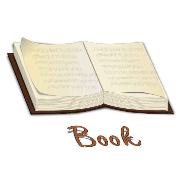 Brown paper book