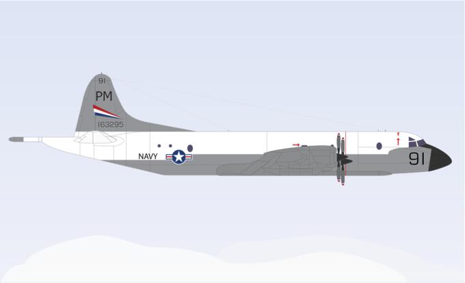 Lockheed P-3 Orion airplane