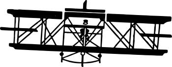Vintage biplane