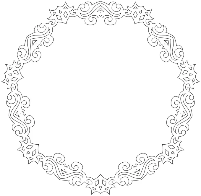 Decorative Frame Shape