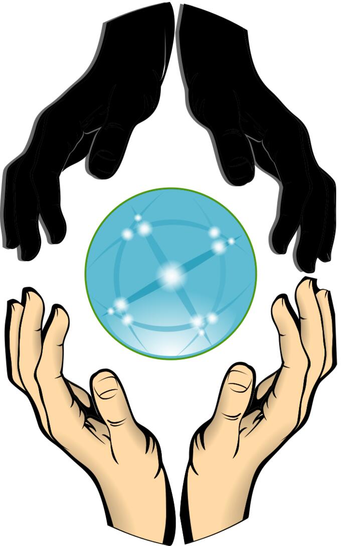 Hands forming unity