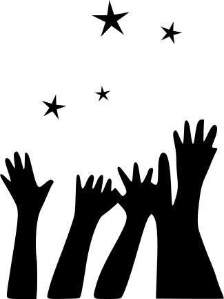 Hands and stars
