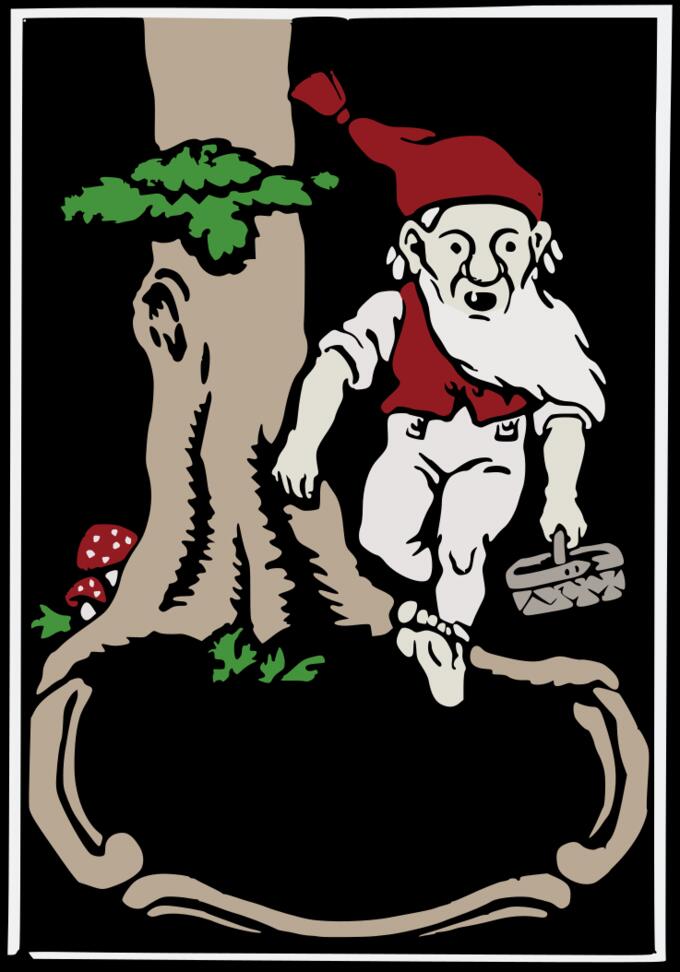 Forest elf frame