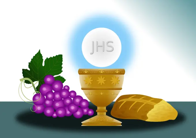 Eucharist imagery clip art