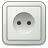 European power socket vector graphics