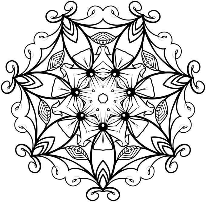 Image of roundish flower decoration