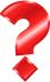Vector illustration of question punctuation sign