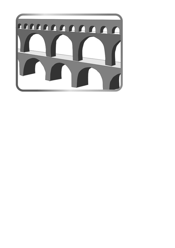 Aquaduct grayscale image