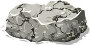 Graphics of metal rock