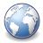 Vector image of internet web browser icon