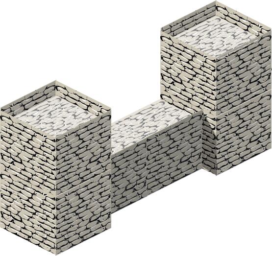 Fictitious Roman wall vector image